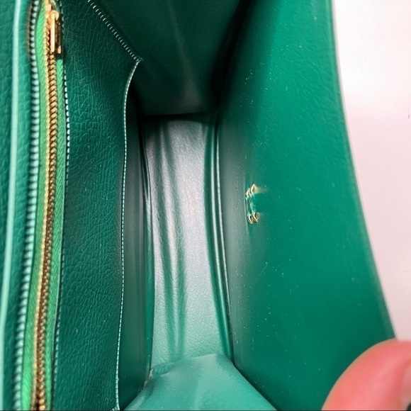 Rare 1960s Vintage Girl Scouts Clover Green Shoulder Purse Bag & Plush Doll Set - Picture 10 of 16